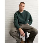 AE Laidback Luxe Heavyweight Sweatshirt - Pine