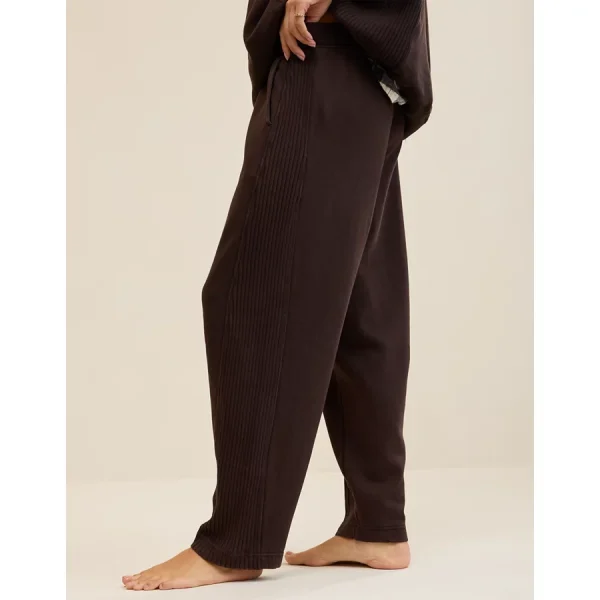 Aerie Oh Snap! Barrel Sweatpant - Deep Earth