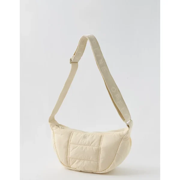 OFFLINE By Aerie Puff Love Mini Crescent Bag - Natural