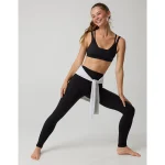 OFFLINE By Aerie The Hugger Layered Sports Bra - True Black