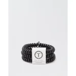Teleties Large And Small Hair Ties 5-Pack - True Black