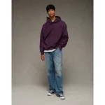 AE Laidback Luxe Heavyweight Hoodie - Plum