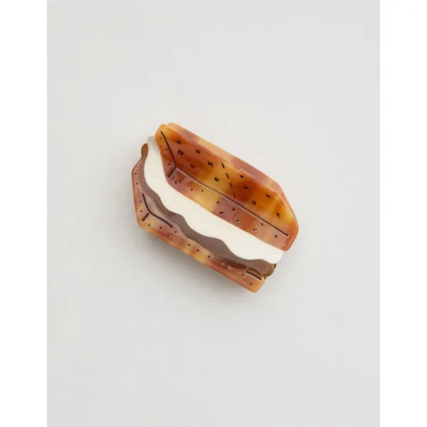Jenny Lemons S'mores Hair Clip - Brown