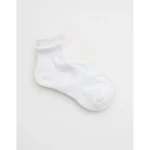 OFFLINE By Aerie Short Crew Sock - Air White
