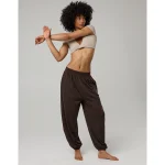 OFFLINE By Aerie The Hugger Go With The Flow Baggy Jogger - Deep Earth