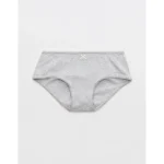 Superchill Pointelle Boybrief Underwear - Medium Heather Gray