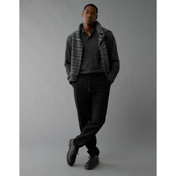 AE Flex Pull-On Athletic Fit Easy Pant - Black