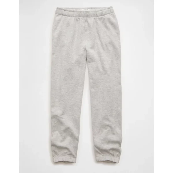 AE High-Waisted Jogger - Light Heather Gray