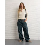 AE Whoa So Soft Button-Front Cardigan - Cream