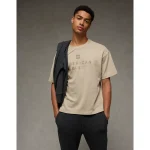 AE Boxy 24/7 Graphic T-Shirt - Taupe