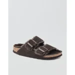 Birkenstock Shearling Arizona Sandal - True Black