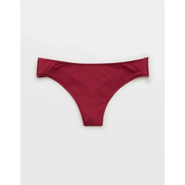 Slick Chicks Adaptive Thong Underwear - Plum