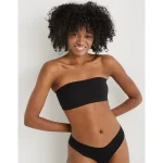 SMOOTHEZ Bandeau Bralette - True Black