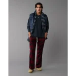 AE Flannel PJ Pant - Maroon
