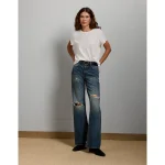 AE77 Premium Vintage Flare Jean - Medium Wash