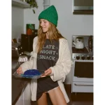 Aerie Sleep Happens Night Tee - Smoked Gray