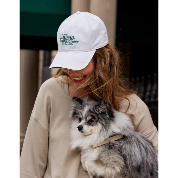 OFFLINE By Aerie Baseball Hat - White