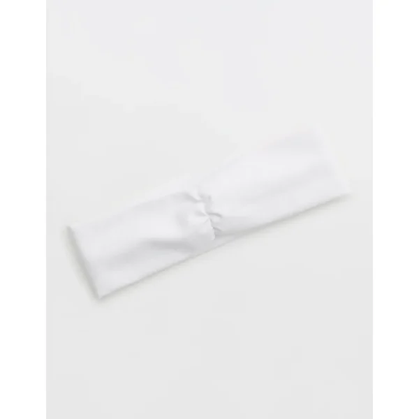 OFFLINE By Aerie The Hugger Cinch Headband - White