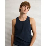 AE Crew Neck Tank Top - Rich Navy