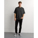 AE 24/7 AirFlex+ Temp Tech Athletic Skinny Jean - Bold Black