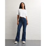 AE Next Level Curvy Super High-Waisted Flare Jean - Dark Dreams
