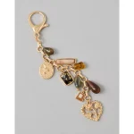 AEO Stones Bag Charm - Gold