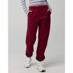 OFFLINE By Aerie Cloud Fleece Classic Jogger - Deep Cherry