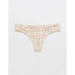 Superchill Cotton Thong Underwear - Natural