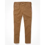 AE Flex Slim Lived-In Khaki Pant - Toasted Almond