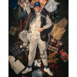 AE Laidback Luxe Heavyweight Sweatpant - Grey Camo