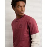 AE Logo Graphic T-Shirt - Red