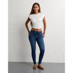 AE Next Level Curvy High-Waisted Jegging - Simply Dark