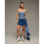 AE Whoa So Soft Tube Sweater - Blue