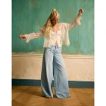 AE Baggy A-Line Fit Jean - Light Wash