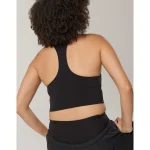 OFFLINE By Aerie Real Me Low Key Racerback Sports Bra - True Black