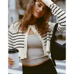 OFFLINE By Aerie Real Me Scoop T-Shirt - Stone Harbor