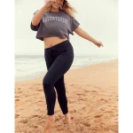 OFFLINE By Aerie Warmup Drawcord Legging - True Black