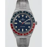 Q Timex Reissue 38mm Stainless Steel Bracelet Watch - Silver