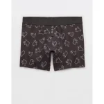Superchill Cotton High Waisted Boxer Underwear - Grey