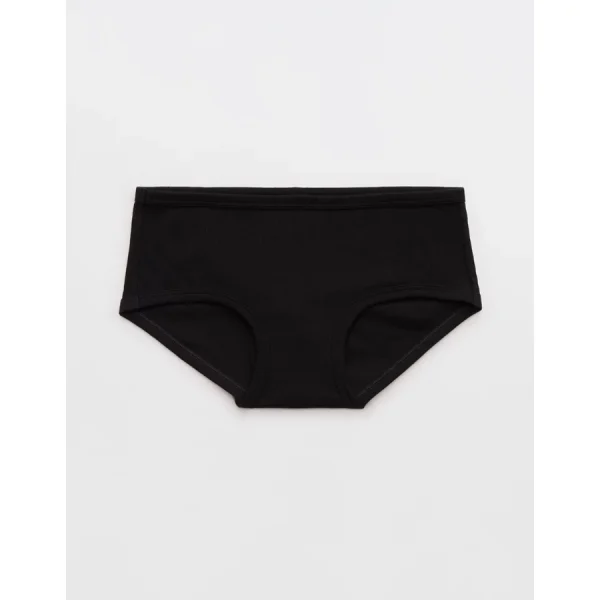 Superchill Cotton Rib Boybrief Underwear - True Black