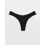 Superchill Modal Thong Underwear - True Black