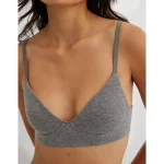 Superchill Wireless Lightly Lined Bra - Dark Heather Gray