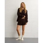 AE High-Waisted Big Hug Waffle Short - Terrace