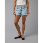 AE Strigid Super High-Waisted Relaxed Denim Short - Light Aglow