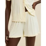 Aerie Real Soft® Ruffle Boxer Short - Natural Yellow