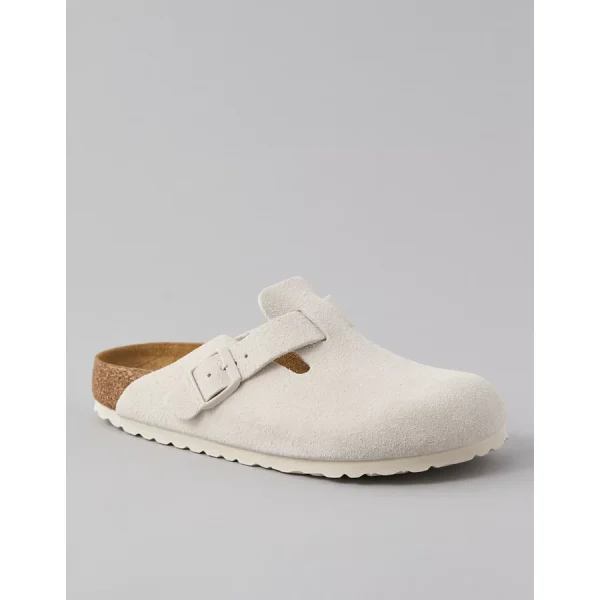 Birkenstock Women's Boston Soft Footbed Clog - White