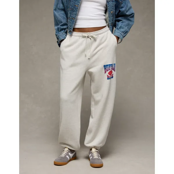 NFL Buffalo Bills Jogger - Oatmeal Heather