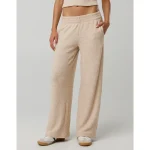 OFFLINE By Aerie Boucle Trouser - Empire Cream