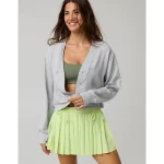OFFLINE By Aerie OTT Cardigan - Medium Heather Gray