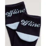 OFFLINE By Aerie Short Crew Socks - Eyelet Blue